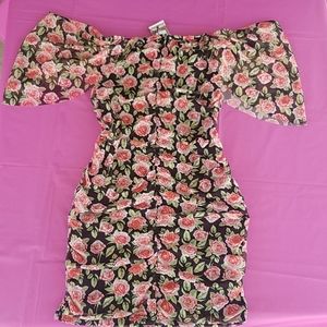 Boohoo Floral Dress